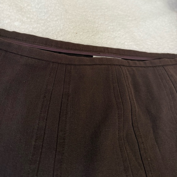 Dress Barn brown skirt - Picture 3 of 8